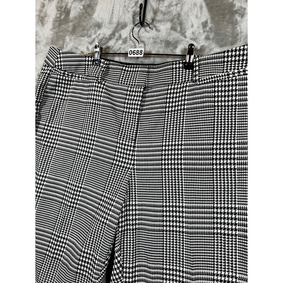 Lane Bryant Womens Size 18Houndstooth Trouser Pants Flex‎ Waistband Work Career - Picture 4 of 9